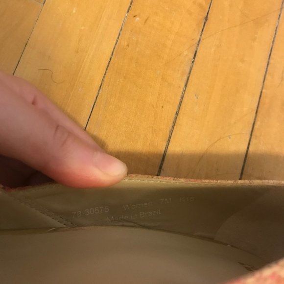 Johnston & Murphy Cork/leather Heels Size 7 - Picture 3 of 10